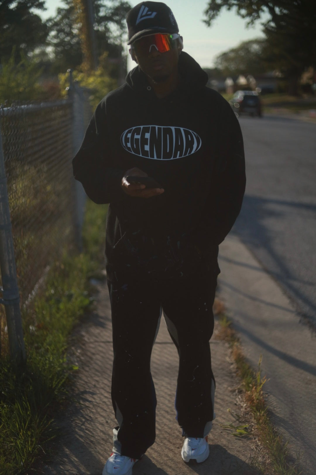 EST. 2024 LOGO PAINT SPLATTER HOODIE